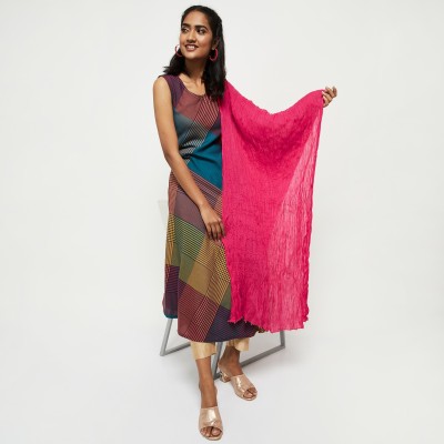 MAX Pure Cotton Self Design Women Dupatta