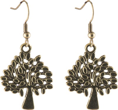 Creative Frogs TREE Earrings Oxidised Jhumki Earring for Women and Girls Alloy Drops & Danglers