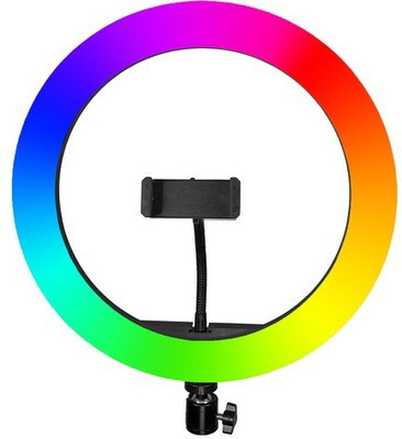 Wrapo New Arrival RGB 10 Inch Ring Light For Fashion Photography, Advertising Photography, Video shooting Ring Flash(Multicolor)