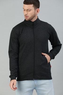 UNSULLY Solid Men Wind Cheater