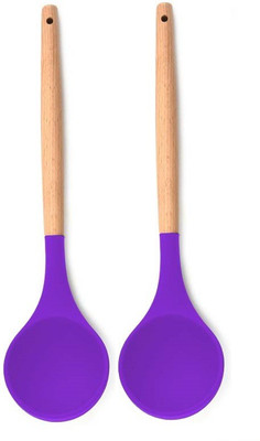 P-PLUS INTERNATIONAL Silicone Ladle(Pack of 2)