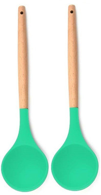 P-PLUS INTERNATIONAL Silicone Ladle(Pack of 2)
