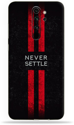 OggyBaba Xiaomi Note 8 Pro, Skin Guard, An Elegant Mobile Skin(Never Settle Multicolor Skin With Ultra Matte Finish)