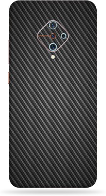 LAMHA Vivo S1 Pro Mobile Skin(Ultra Super Black Carbon Fiber Skin With High Mattte Finish.)