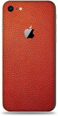 Jeeva Creation APPLE iPhone 8, iphone 8 skin Mobile Skin(Ultra Super Red Leather Skin With High Matte Finish.)