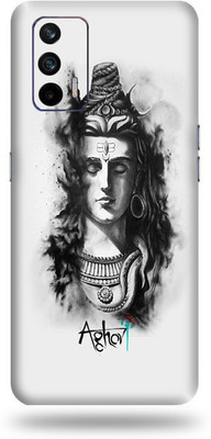 OggyBaba realme x7 max Mobile Skin(Mahadev Trident Skin Matte Finish)