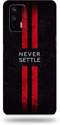 OggyBaba realme x7 max Mobile Skin(Never Settle Skin Matte Finish)