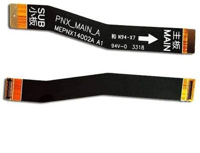 Shinzo Display Main Board FPC Connector Flex Cable Patta Ribbon Connector Compatible for Nokia 8.1 -(Black) Nokia X7 LCD Flex Cable