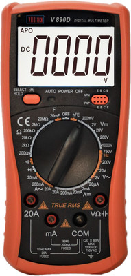 VAR TECH V 890 D, 3 ½ Digits (2000 Counts), 1000 V DC 750 V AC, TRUE RMS Digital Multimeter(2000 Counts)