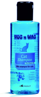 fifozone TTk HUG N WAG Cat Shampoo With Pro Vitamin B5 Mild Shampoo For Cat's 200 Ml (Pack Of 1) Conditioning MILD Dog Shampoo(200 ml)