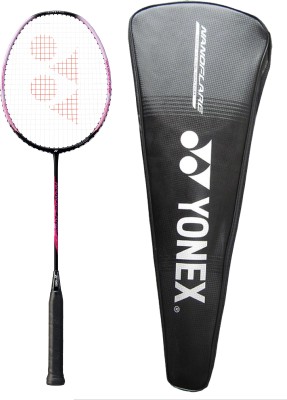 Yonex Nanoflare 001 Feel Badminton Racquet (Sonic Flare System, G4, 78 Grams, 27 lbs Tension)(Pack of: 1, 77 g)
