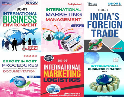 IBO-1 : International Business Environment IBO-2 International Marketing Management IBO-3 India's Foreign Trade IBO-4 Export Import Procedures And Documentation IBO-5 International Marketing Logistics IBO-6 International Business Finance(Paperback, GPH Panel of Experts) IBO-1 : International Business Environment IBO-2 International Marketing Management IBO-3 India's Foreign Trade IBO-4 Export Import Procedures And Documentation IBO-5 International Marketing Logistics IBO-6 International Business Finance(Paperback, GPH Panel of Experts)