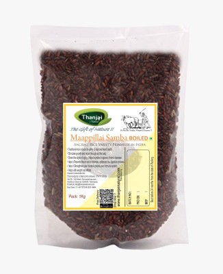 THANJAI NATURAL Mappilai Samba Rice | Bride Groom Rice Red Mapillai Samba Rice (Medium Grain, Boiled)(1 kg)