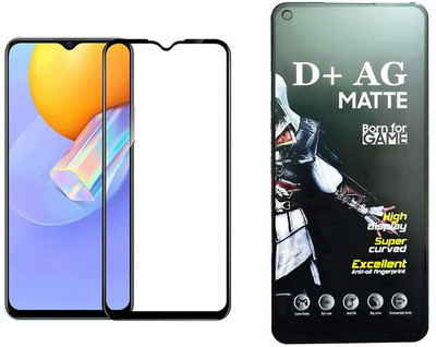 small candy Edge To Edge Tempered Glass for vivo Y31s(Pack of 1)