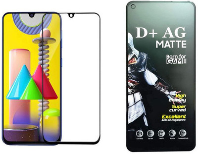small candy Edge To Edge Tempered Glass for Samsung Galaxy M21(Pack of 1)