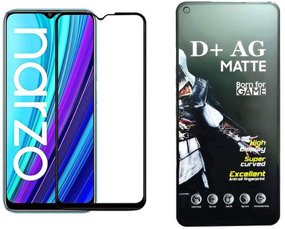 small candy Edge To Edge Tempered Glass for Realme C11 2021(Pack of 1)