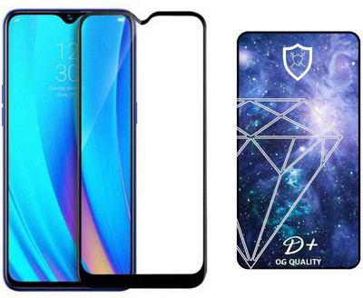 small candy Edge To Edge Tempered Glass for Realme 3 Pro(Pack of 1)
