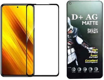 small candy Edge To Edge Tempered Glass for Xiaomi Poco F3(Pack of 1)