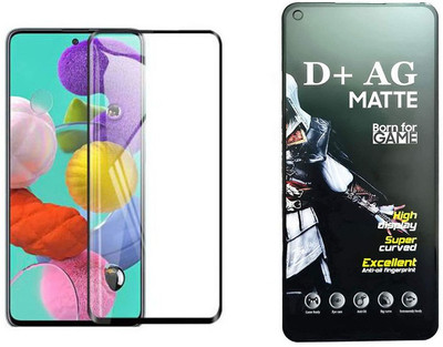 small candy Edge To Edge Tempered Glass for Samsung Galaxy A51(Pack of 1)