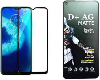 small candy Edge To Edge Tempered Glass for Motorola Moto E7 Plus(Pack of 1)