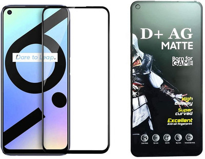 small candy Edge To Edge Tempered Glass for Realme Narzo 30(Pack of 1)