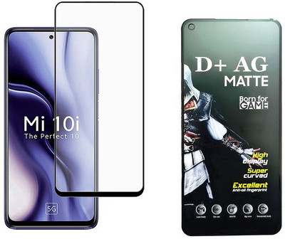 small candy Edge To Edge Tempered Glass for Xiaomi Mi 10i(Pack of 1)