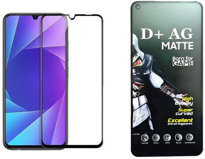 small candy Edge To Edge Tempered Glass for Oppo A15s(Pack of 1)