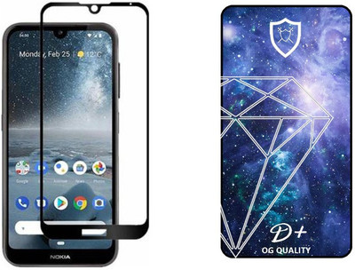 small candy Edge To Edge Tempered Glass for Nokia 2.2(Pack of 1)