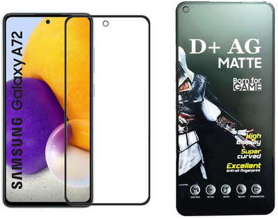 small candy Edge To Edge Tempered Glass for Samsung Galaxy A72(Pack of 1)