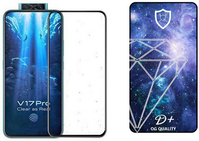 small candy Edge To Edge Tempered Glass for Vivo V17 Pro(Pack of 1)