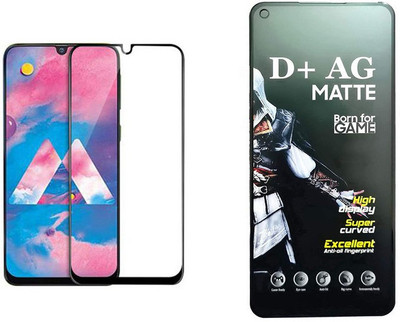 small candy Edge To Edge Tempered Glass for Samsung Galaxy A30(Pack of 1)