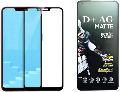 small candy Edge To Edge Tempered Glass for Realme C1(Pack of 1)
