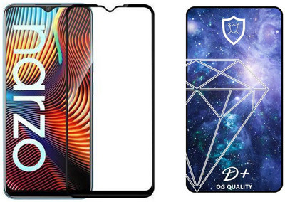 small candy Edge To Edge Tempered Glass for Realme X2 Pro(Pack of 1)