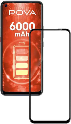 TESPARK Edge To Edge Tempered Glass for TECNO POVA 2(Pack of 1)