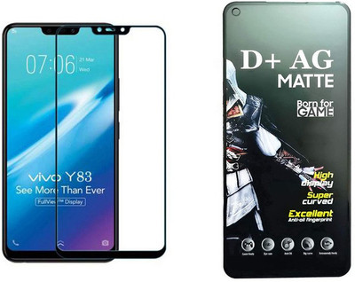 small candy Edge To Edge Tempered Glass for Vivo Y83 Pro(Pack of 1)