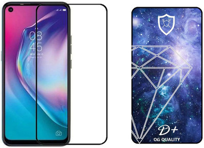 small candy Edge To Edge Tempered Glass for Tecno Spark 5(Pack of 1)