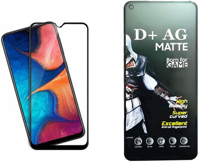small candy Edge To Edge Tempered Glass for Samsung Galaxy M30s(Pack of 1)
