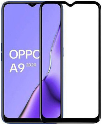 small candy Edge To Edge Tempered Glass for Oppo AX5s(Pack of 1)