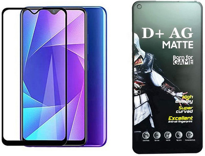 small candy Edge To Edge Tempered Glass for Vivo Y1s(Pack of 1)