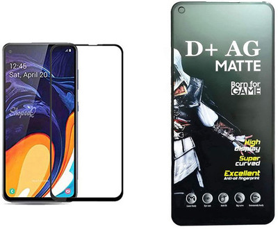 small candy Edge To Edge Tempered Glass for Samsung Galaxy A60(Pack of 1)