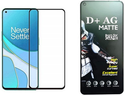 small candy Edge To Edge Tempered Glass for OnePlus Nord(Pack of 1)