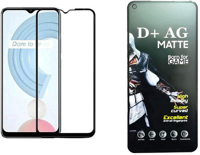 small candy Edge To Edge Tempered Glass for Realme C20(Pack of 1)