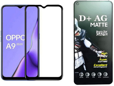 small candy Edge To Edge Tempered Glass for Oppo AX5s(Pack of 1)