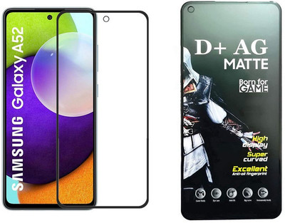 small candy Edge To Edge Tempered Glass for Samsung Galaxy A52(Pack of 1)