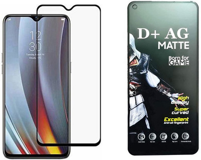 small candy Edge To Edge Tempered Glass for Realme 5 Pro(Pack of 1)