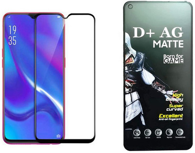 small candy Edge To Edge Tempered Glass for OPPO K1(Pack of 1)
