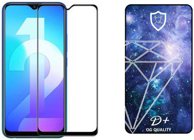 small candy Edge To Edge Tempered Glass for Vivo iQOO U1x(Pack of 1)