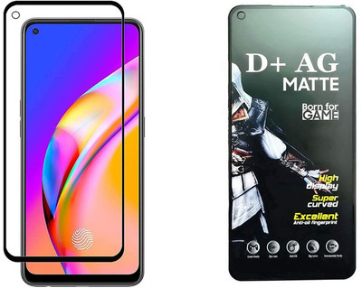 small candy Edge To Edge Tempered Glass for OPPO F19 Pro(Pack of 1)