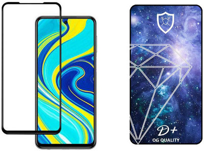 small candy Edge To Edge Tempered Glass for Xiaomi Redmi Note 9s(Pack of 1)