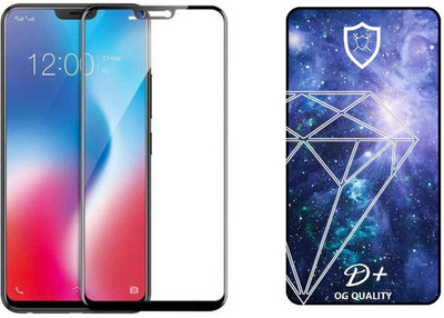 small candy Edge To Edge Tempered Glass for Vivo Y81(Pack of 1)